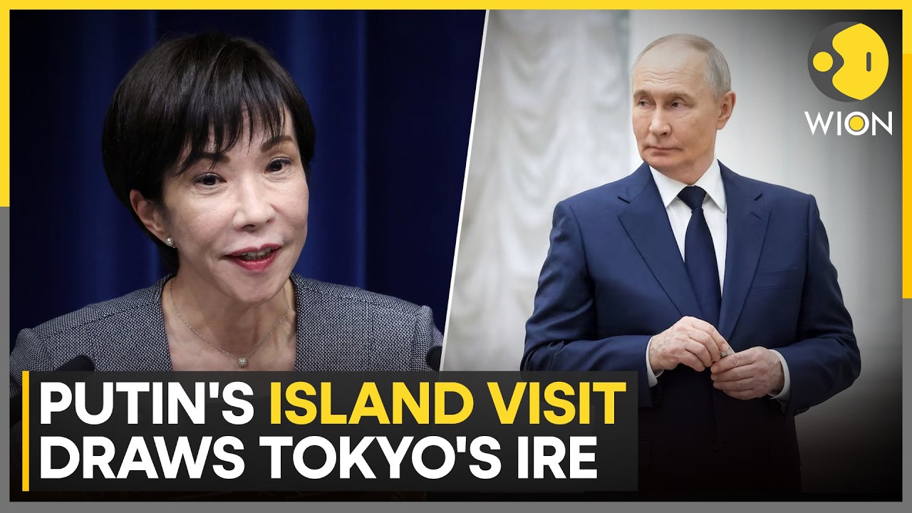 Russia-Japan Ties Hit new Low Following Putin's Island Visit | WION News