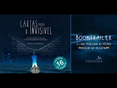 Cartas para o invisível - BOOKTRAILER: livro vencedor do Prêmio de literatura LGBT, Lincoln Aramaiko