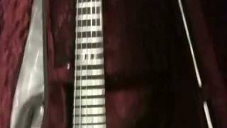 Video thumbnail for DBZ Guitars: USA Bird of Prey Trans Black (iPhone Video) by Diamond Guitars
