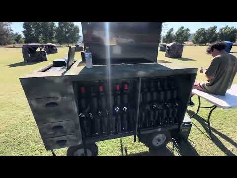 Battle Rifle Pro laser tag setup for older kids