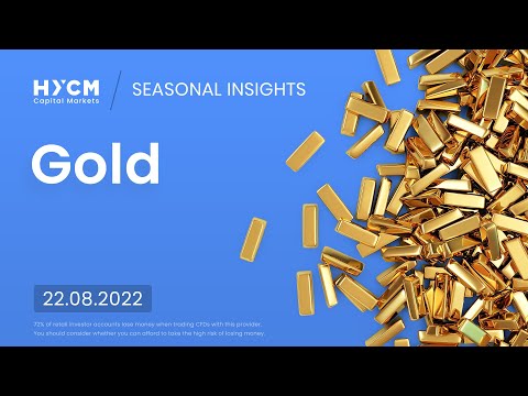 HYCM Seasonal Insights: Will gold prices lift higher after the Jackson Hole Symposium? 22/08/22