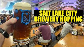 Drinking In Salt Lake City Utah Vlog (Breweries, Bars & Oktoberfest) with The Legend