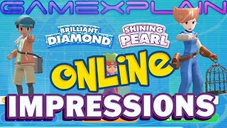 Testing the Online in Pokémon Brilliant Diamond & Shining Pearl - First Impressions!