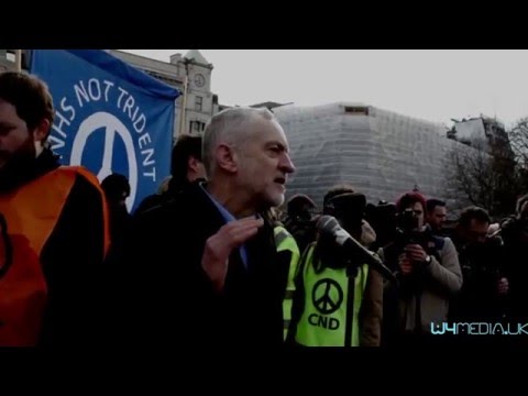 Jeremy Corbyn Speech at Stop Trident Demo London