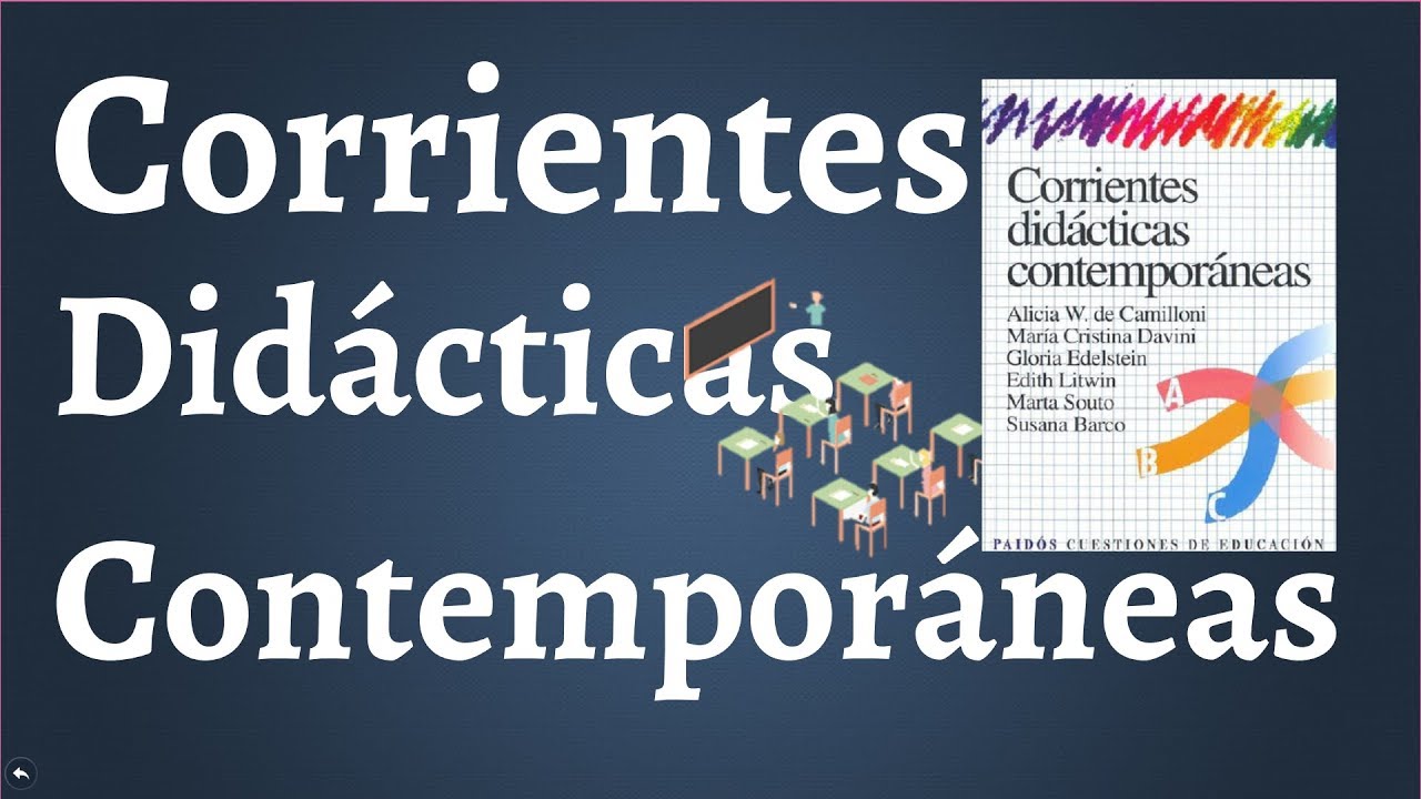 Camilloni; Corrientes Didacticas Contemporaneas