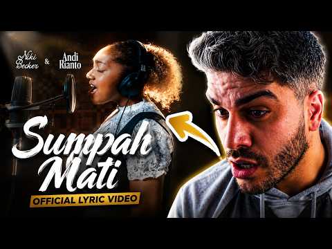 NIKI BECKER & ANDI RIANTO - SUMPAH MATI (OFFICIAL LYRIC VIDEO) | REACTION