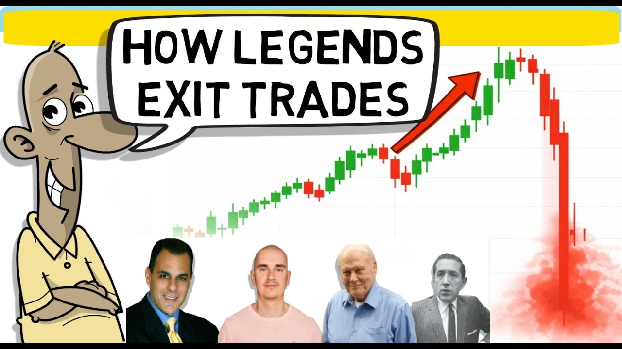 How 4 Legendary Traders Exit Profitable Trades (Most Traders Get This WRONG)