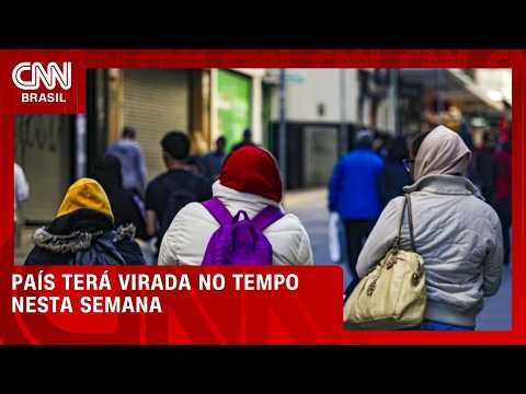Frio no Sul cede espaço e calor atinge as cinco regiões do Brasil | CNN NOVO DIA