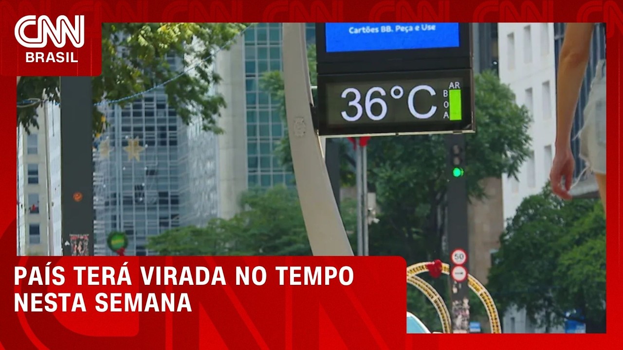 Frio no Sul cede espaço e calor atinge as cinco regiões do Brasil | CNN NOVO DIA