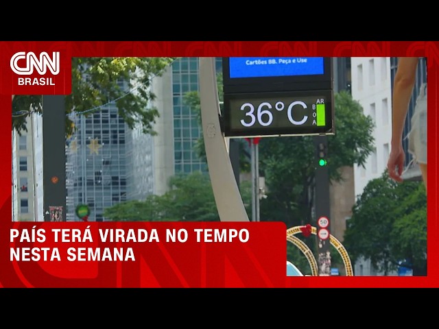 Frio no Sul cede espaço e calor atinge as cinco regiões do Brasil | CNN NOVO DIA