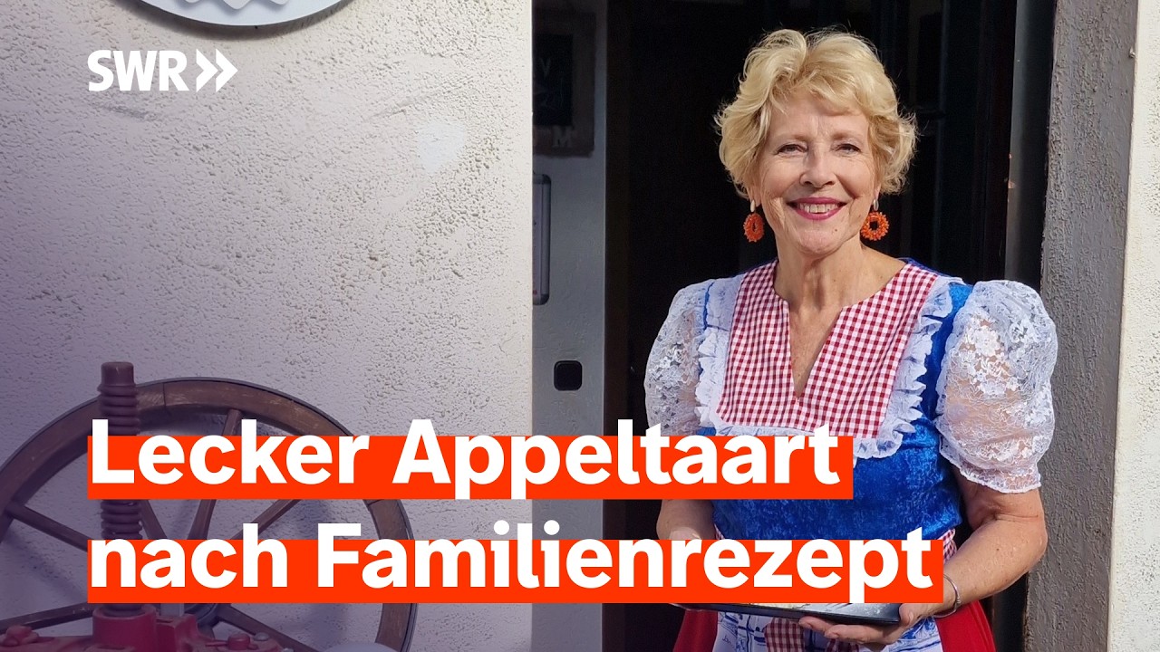 Lecker! Holländische Appeltaart im Café Mooi von Vera Vrijburg | SWR Treffpunkt