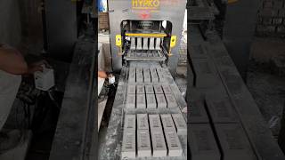 Top Quality Fly Ash Bricks || 10 KVT Fly Ash Brick Machine #machine #hypko  #construction