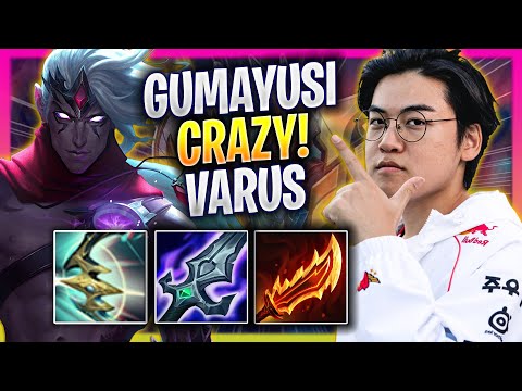 GUMAYUSI IS SO CRAZY WITH VARUS! - T1 Gumayusi Plays Varus ADC vs Ezreal! | Season 2024