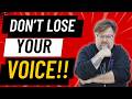 Lost Your Voice Let S Fix That