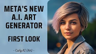 Is Meta's New AI Image Generator Good? | First Look