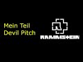 Rammstein Mein Teil Lower Devil Pitch