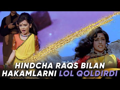 SHOLAY MOVIE SUPE  - HAA JAB TAK HAI JAAN | HINDCHA RAQS BILAN HAKAMLARNI LOL QOLDIRDI | TALANT SHOU
