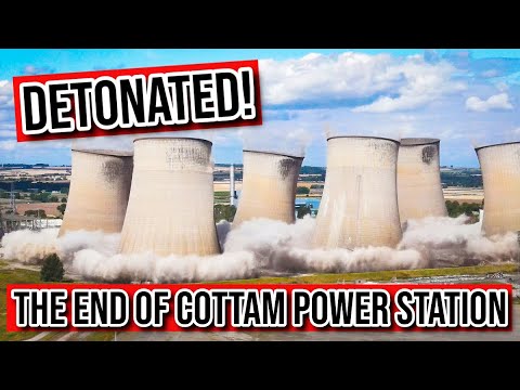 The Epic Demolition of Cottam Power Station