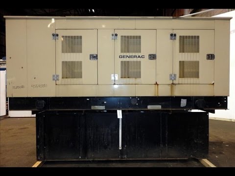 Used- Generac 300 kW standby (270 kW prime) diesel generator set - Stock# 45545001