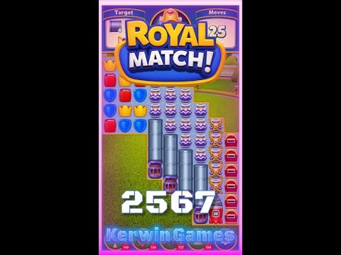 Royal Match Level 2567 - No Boosters Gameplay