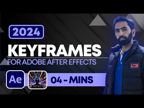Keyframes in Adobe After Effects 2024 | Motion 4 Plugin in After Effects 2024