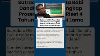 Fakta di Balik Film Pesta Babi, Dandhy Laksono Ungkap Semua Proses Produksinya