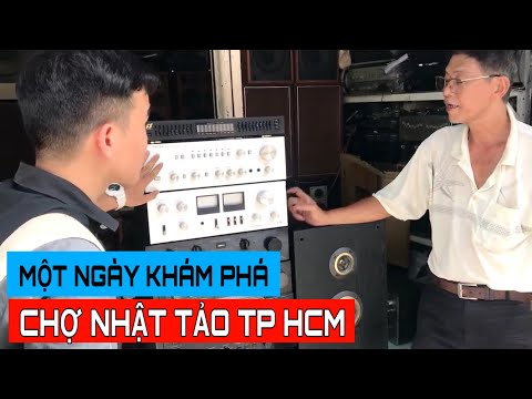 LHT | Khám Phá Chợ Nhật Tảo Bán Đồ Điện Tử Lớn Nhất Sài Gòn | Đồ Điện Tử Giá Rẻ | Amply Chỉ 200K
