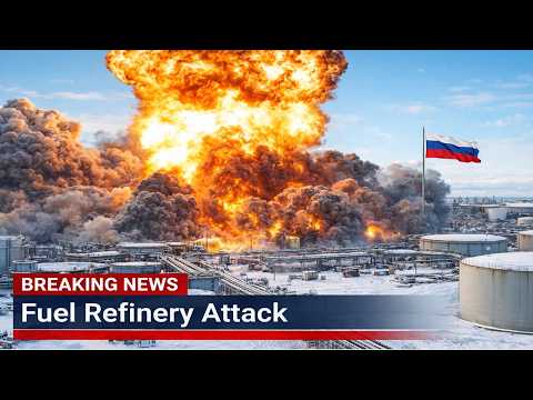 Ukraine zerstört Russlands am besten geschützte Raffinerie 1700 km hinter den Linien!