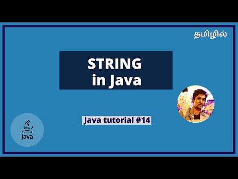 Strings In Java Tamil Java String Methods
