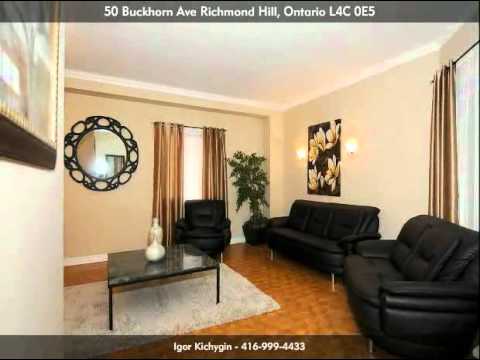 50 Buckhorn Ave, Richmond Hill : Home For Sale by Igor Kichygin