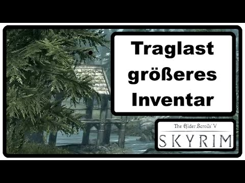 Skyrim: More carrying capacity, larger inventory without mod? Carry more? [HD+][German] TESV Guide