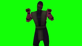 Reptile "leave me be" Mortal Kombat Deception Konquest green screen