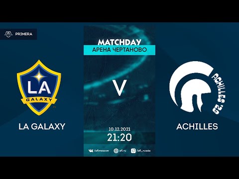 AFL21. America. Primera. Day 13. LA Galaxy - Achilles