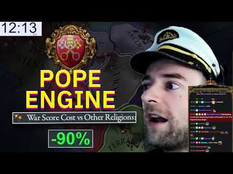 Pope Engine Run - Annexing Ottomans in one war - Test Run + Second Run #2 [14/07/2022]