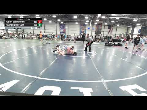 165 lbs Rr Rnd 1   Justin Bennethum, TNWC Black vs Parker Shifflett, 84 Athletes