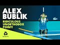 What Just Happened?! Ridiculous & Unorthodox Bublik Shot! | Miami 2022 Highlights