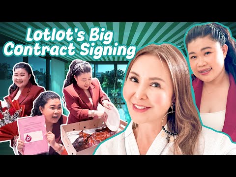 Lotlot's First Ever Endorsement! Bongga! | Small Laude