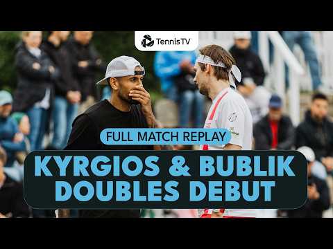 LIVE: Nick Kyrgios & Alexander Bublik vs Paul & Seggerman! | Stuttgart 2026