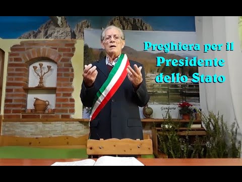 CULTO in DIRETTA - PREGHIERA DI BENEDIZIONE PER MATTARELLA CAPO DELLO STATO - Past. De Luca Gaglio