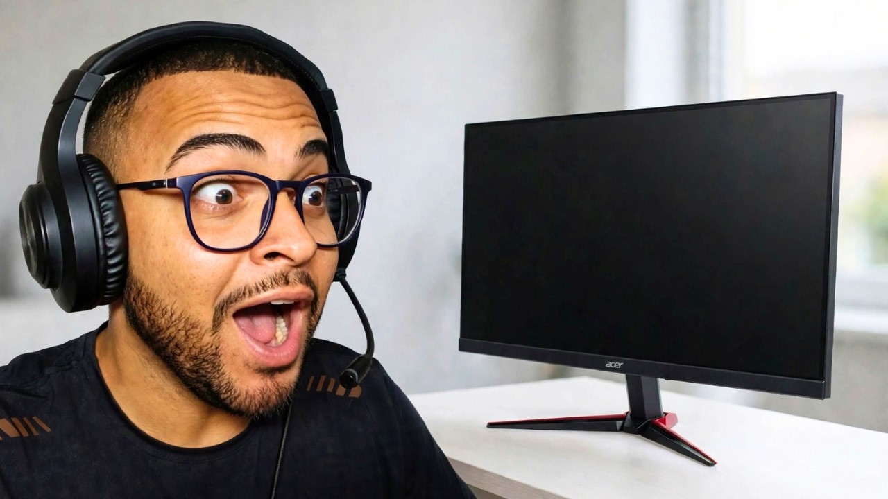 Miniatura da avaliação em vídeo de Monitor Acer EK271 Ebi 27 Polegadas Full HD IPS 100Hz