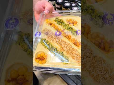 New item at Evergreen Deli: the Dubai Chummus Platter — a must-try!