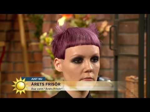 Årets frisör visar upp de vinnande frisyrerna! - Nyhetsmorgon (TV4)