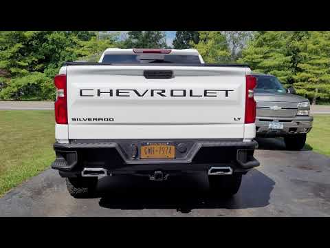 2021 Silverado 6.2 Trail Boss GM performance parts exhaust. Borla Touring.