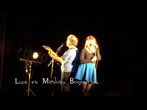 Luce et Mathieu Boogaerts - Paroles… Paroles… (Dalida cover)(Namur - 2015)