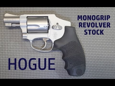 Smith and Wesson J-Frame Revolver Hogue Grip Installation