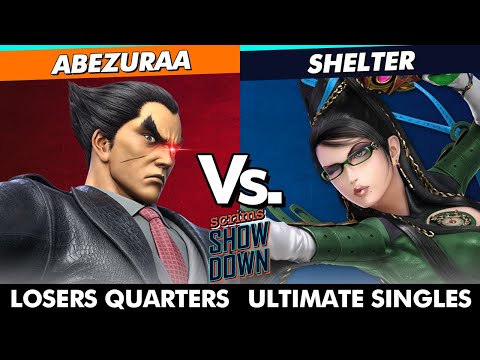 Scrims Showdown 98 Losers Quarters - abezuraa (Kazuya) Vs. Shelter (Bayonetta) SSBU Ultimate