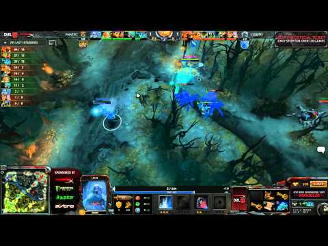 HyperX D2L Season 4 Playoffs - Team Liquid vs Fnatic (Game 4) - Western Division