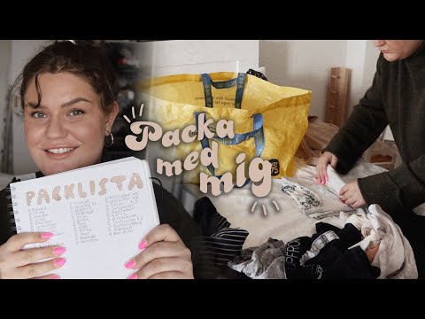 PACKA MED MIG INFÖR VÅR SEMESTER