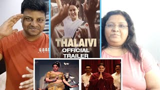 Thalaivi trailer | Kangana Ranaut, Arvind Swami | Vijay | Thalaivi trailer reaction & review | Hindi