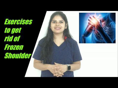 frozen shoulder exercises at home | Best Frozen Shoulder Exercises & Stretches